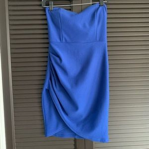 ROYAL BLUE WINDSOR DRESS